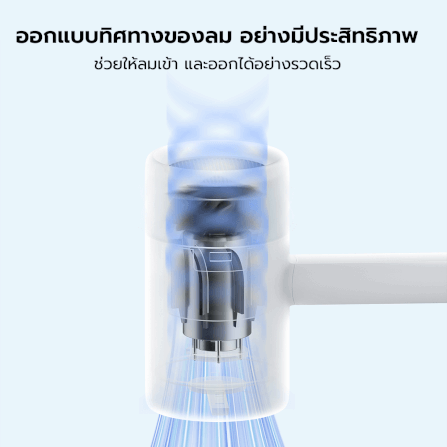 พัดลมพกพา CUKTECH BF01 สีดำ JET FAN แบบ USB-A ลมแรง 10.5 M/S สำหรับใช้งานกับแบตสำรอง หรือหัวชาร์จ_5